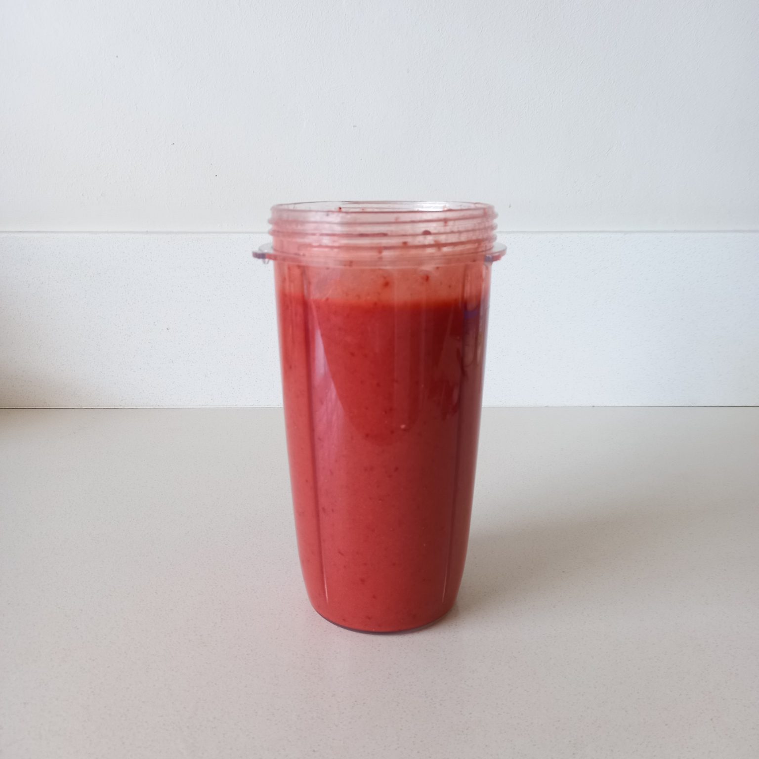 Easy, refreshing strawberry and banana smoothie Wholly Christian